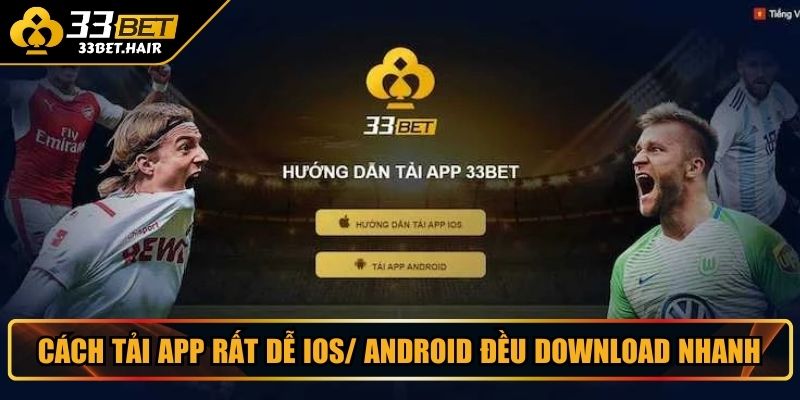 Cách tải app rất dễ IOS/ Android đều download nhanh